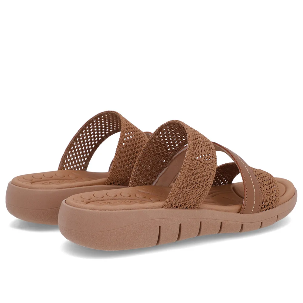 Tamanco Sem Salto Tricot Marrom - Imagem 6