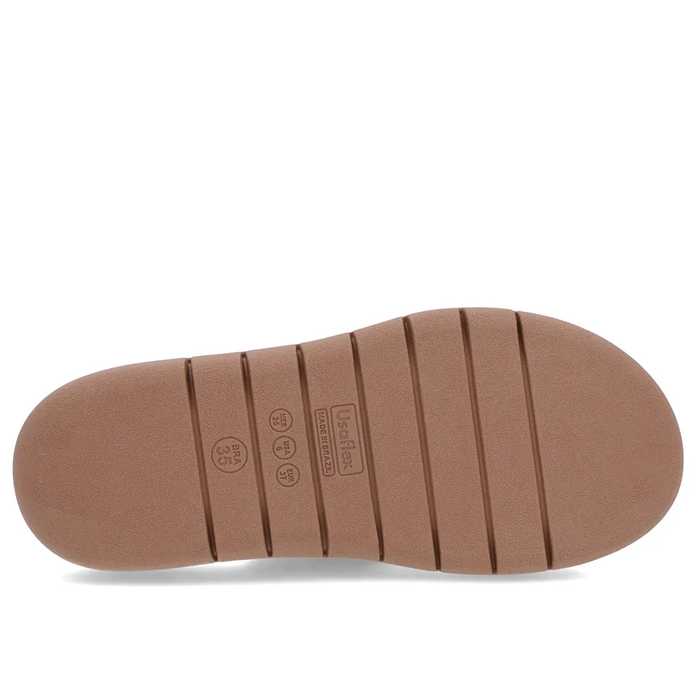 Tamanco Sem Salto Tricot Marrom - Imagem 10